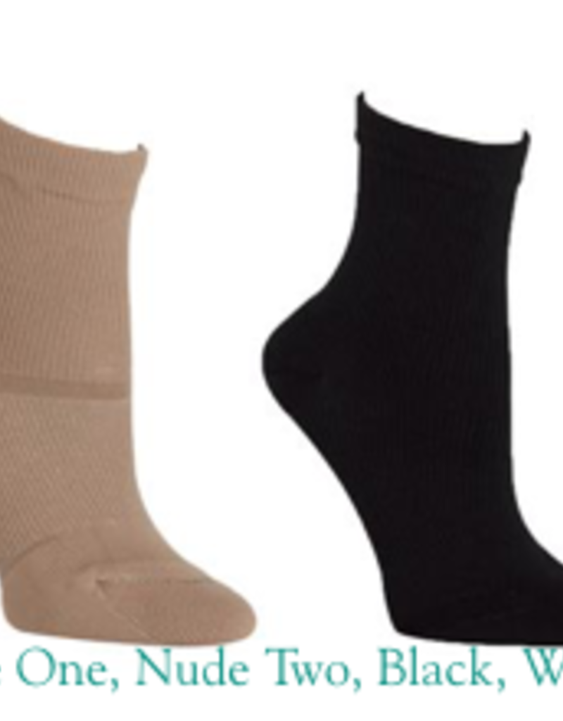 Ankle Thumb Socks - Black –