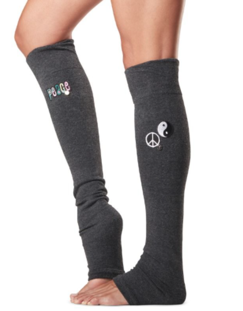 Toesox Kneehigh Leg Warmers - Turbo Theme Portland