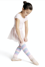 CAPEZIO STRIPED LEGWARMERS