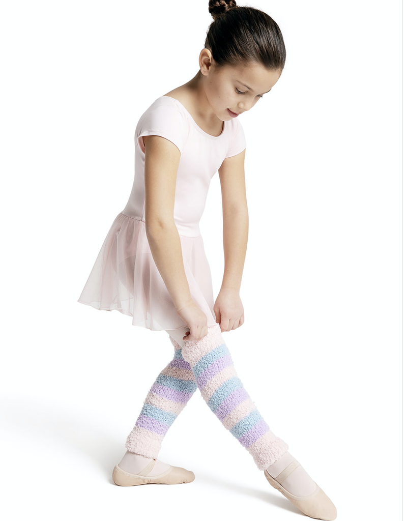 CAPEZIO STRIPED LEGWARMERS