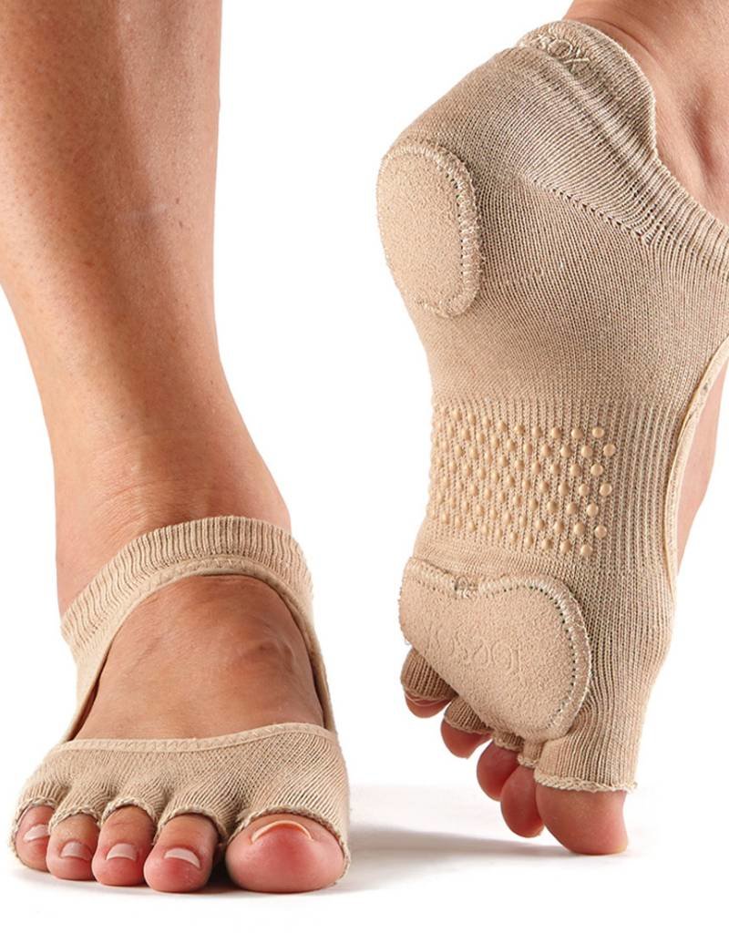 Toesox socks Plie Barre Full Toe for dance, ballet