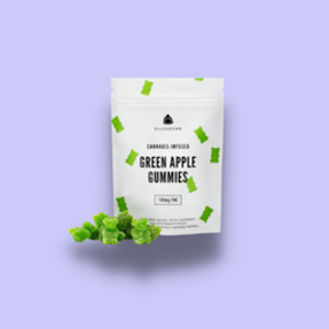 BuudaBomb THC Gummies 100mg - Green Apple