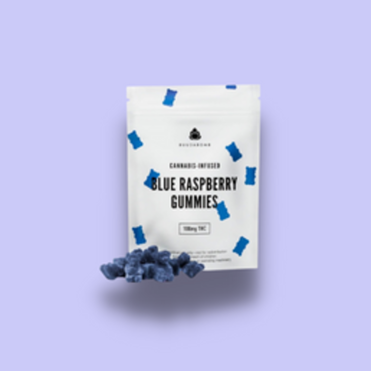 BuudaBomb BuudaBomb - Blue Raspberry Gummies - 100mg THC
