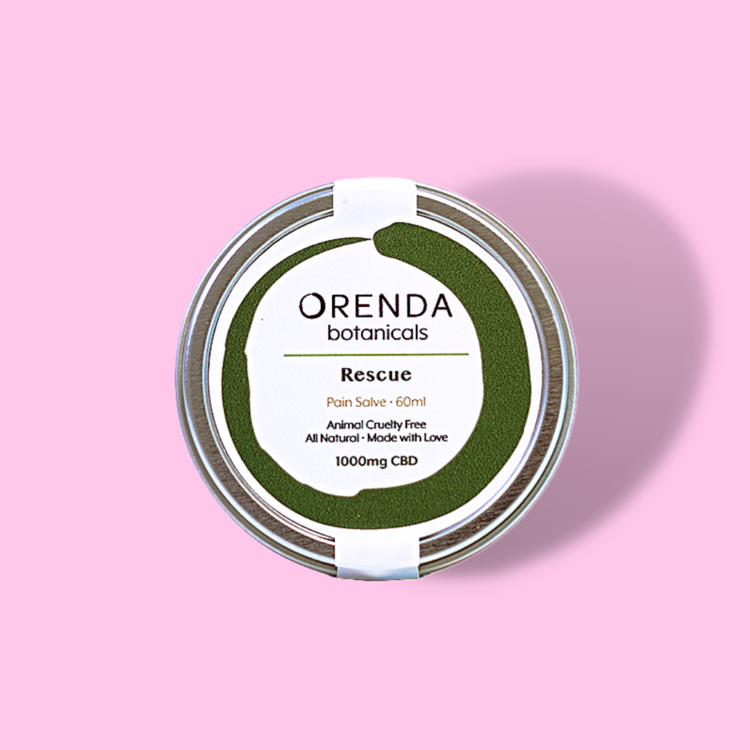 Orenda Botanicals Rescue - Extra Strength CBD Pain Relief Salve by Orenda Botanicals (1000mg CBD)