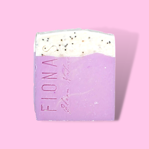 Fiona's Handcrafted Soap - Lavender & Poppyseeds Fiona's Handcrafted Soap - Lavender & Poppyseeds