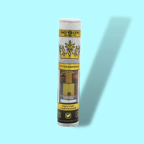 Sovrin Extracts 1:1 THC:CBD Cartridge Vape Pen Refill Sovrin Extracts 1:1 THC:CBD Cartridge Vape Pen Refill