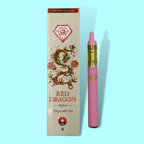 Crystal Vape THC Distillate Vape Pen - Red Dragon Crystal Vape THC Distillate Vape Pen - Red Dragon