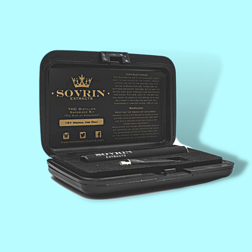 Vape Pen Battery + Charger by Sovrin Extracts. Vape Pen Battery + Charger by Sovrin Extracts.
