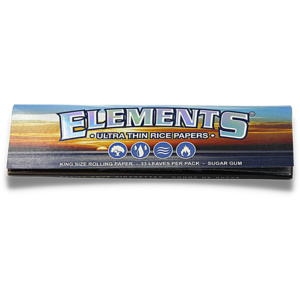 Elements Elements King Size Slim Ultra Thin Rice Rolling Papers