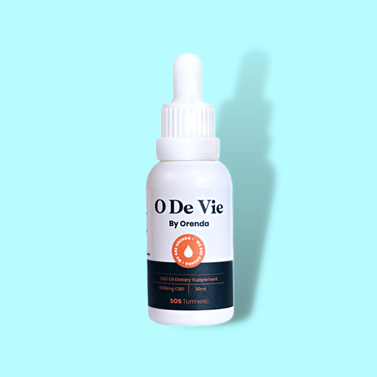 Orenda Botanicals Orenda Botanicals O de Vie SOS Turmeric CBD Oil - 1000mg