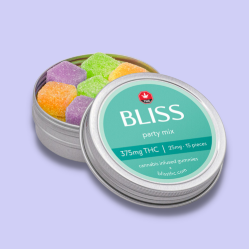 Bliss Party Mix THC Gummies - 375mg