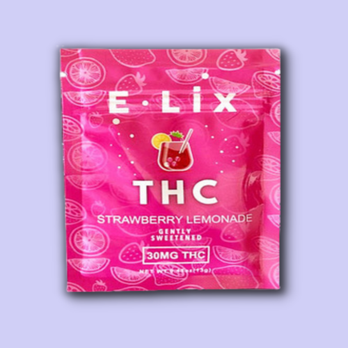 ELIX THC Drink Mix - Strawberry Lemonade ELIX THC Drink Mix - Strawberry Lemonade