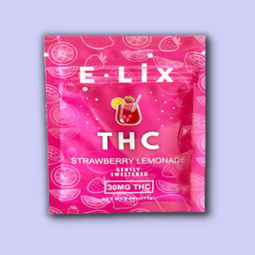 ELIX THC Drink Mix - Strawberry Lemonade