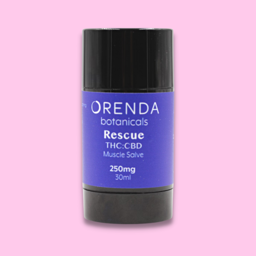 Orenda Botanicals Rescue THC:CBD 1:1 Muscle Salve - 250mg