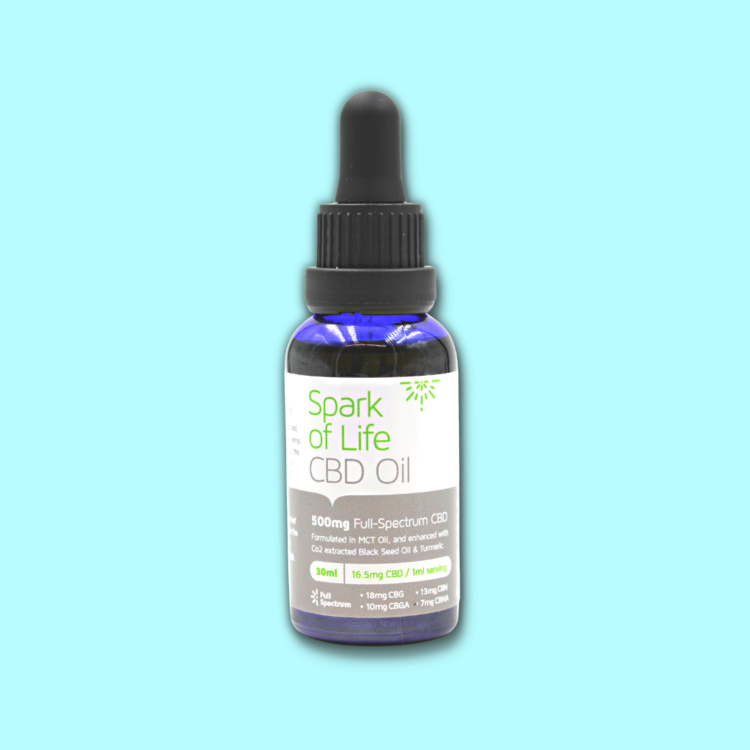 Spark of Life Spark of Life Full Spectrum CBD Oil - 500mg