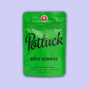 Potluck PotLuck 1:1 THC:CBD Apple Gummies - 200mg
