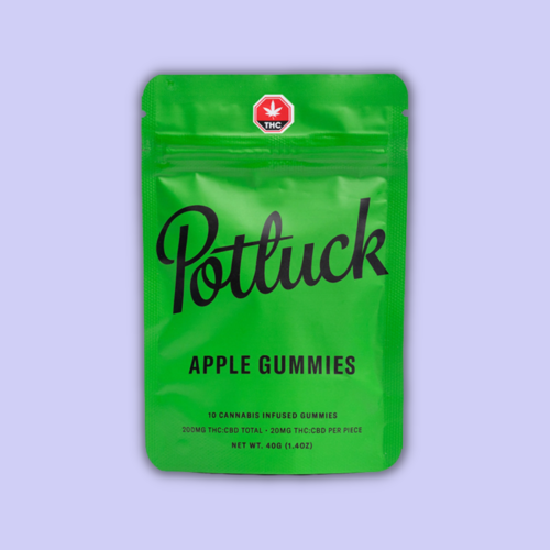 Potluck Gummies 1:1 THC:CBD - 200mg Potluck Gummies 1:1 THC:CBD - 200mg