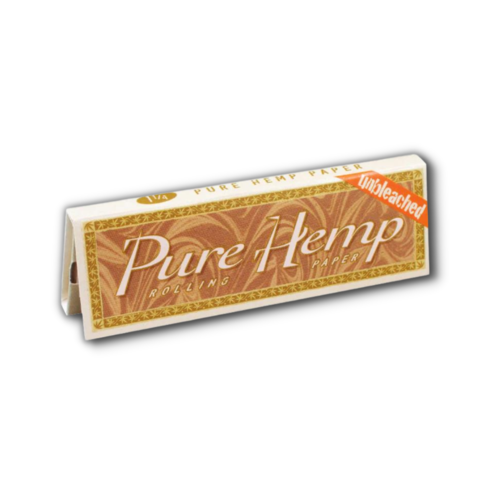 Pure Hemp Unbleached 1 1/4 Medium Size Rolling Paper