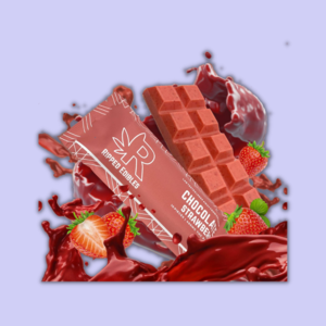 Ripped Edibles Strawberry White Chocolate Bar - 400mg THC