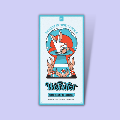Wonder Shroom Infused Edible - Cookie 'N Creme - 6g Wonder Shroom Infused Edible - Cookie 'N Creme - 6g