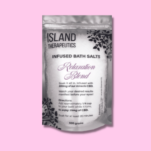 Island Therapeutics CBD Infused Bath Salts - 200mg CBD