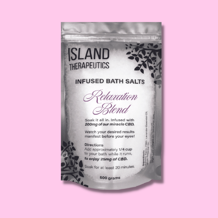 Island Therapeutics Island Therapeutics  Infused Bath Salts - 500g