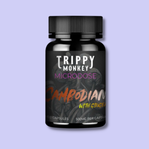 Trippy Monkey Trippy Monkey Microdose Mushroom Capsules – 7 x 500mg