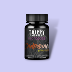 Trippy Monkey Microdose Mushroom Capsules – 15 x 200mg