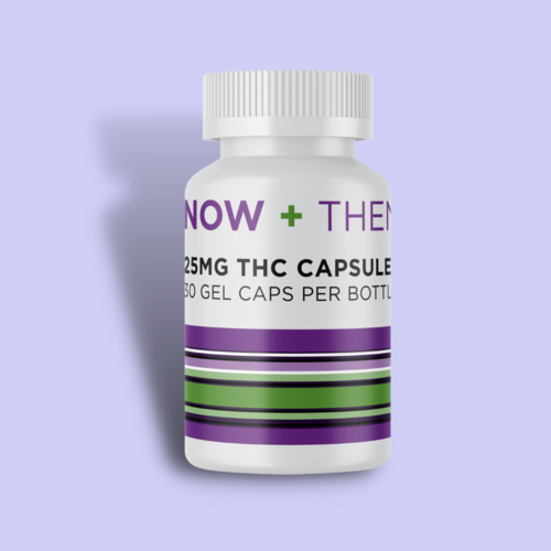 Now and Then THC Capsules - 25mg