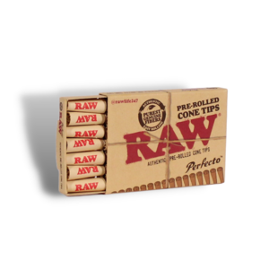 RAW RAW Pre-Rolled Unbleached Cone Tips