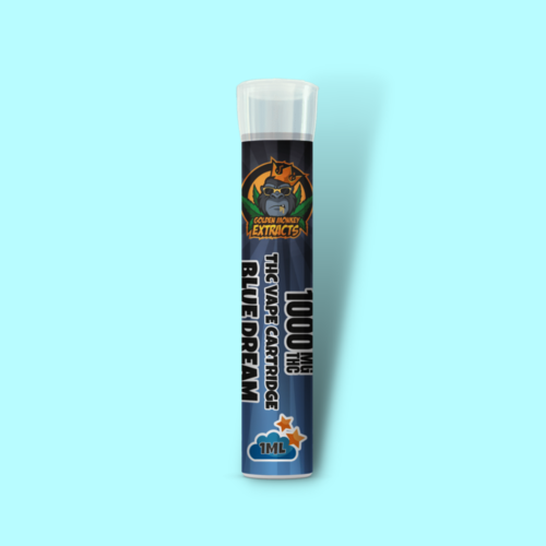 Golden Monkey Extracts 1000mg THC Cartridge Golden Monkey Extracts 1000mg THC Cartridge
