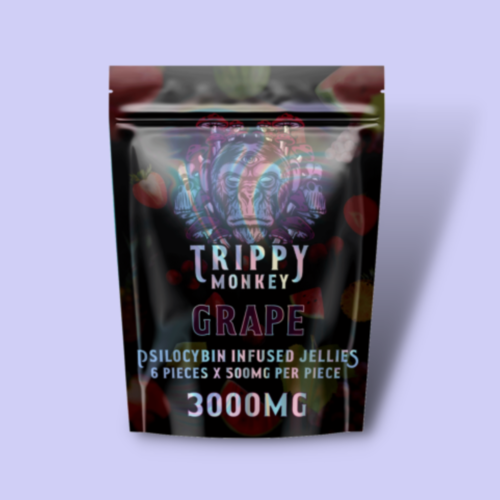 Trippy Monkey Psilocybin Infused Jellies - 3000MG