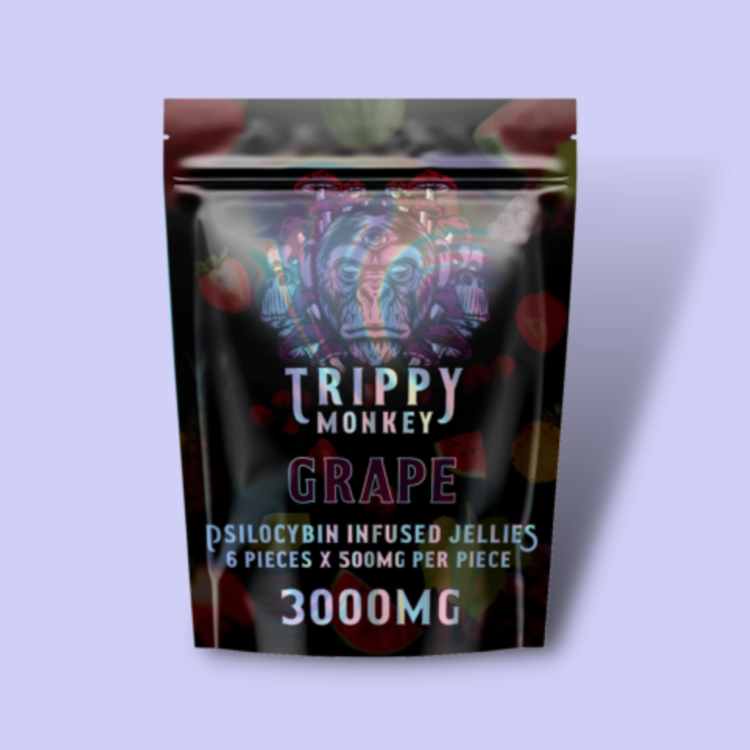 Trippy Monkey Trippy Monkey Psilocybin Infused Jellies - 3000MG