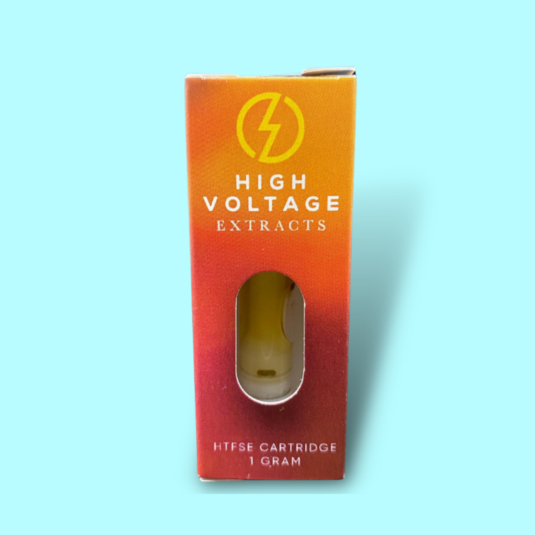 High Voltage Extracts High Voltage Extracts - HTFSE + THC Distillate Vape Cartridge - 1G