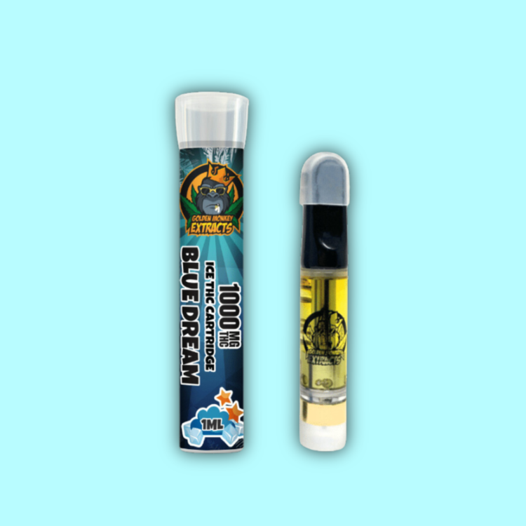 Golden Monkey Extracts Golden Monkey Extracts ICED 1000mg THC Cartridge