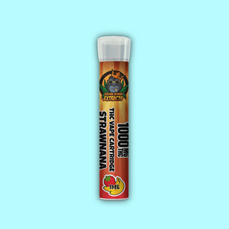 Golden Monkey Extracts Golden Monkey Extracts 1000mg THC Cartridge