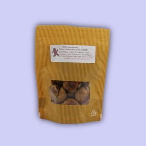 Chill Concentrates SUGAR-FREE Ginger Snap Bites - 120mg THC