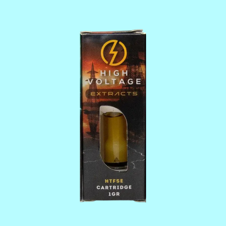 High Voltage Extracts High Voltage Extracts - HTFSE + THC Distillate Vape Cartridge - 1G