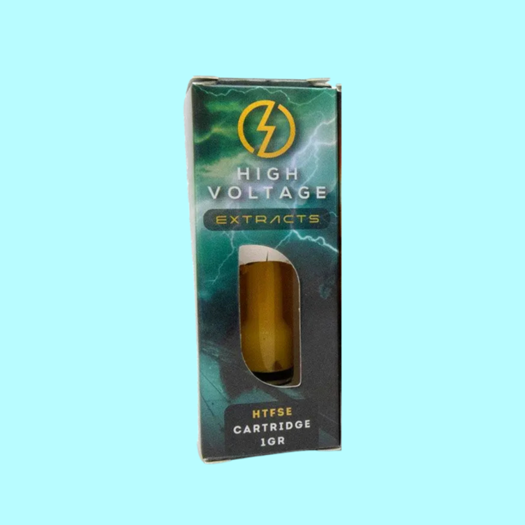 High Voltage Extracts High Voltage Extracts - HTFSE + THC Distillate Vape Cartridge - 1G