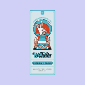 Wonder Psilocybin Chocolate Bar - 1g - Cookies 'N Creme
