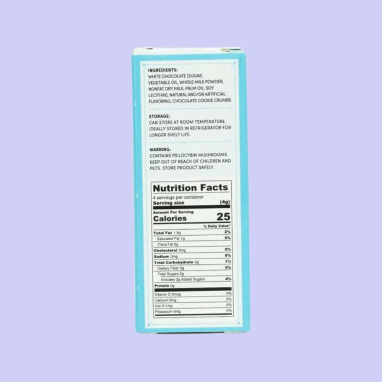Wonder Wonder - Psilocybin Chocolate Bar - 1g - Cookies 'N Creme
