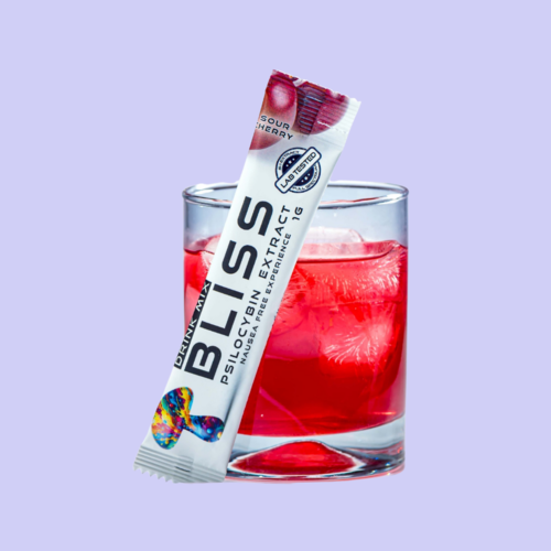 Bliss Psilocybin Extract Sour Cherry - Psilocybin Drink Mix - 1g Bliss Psilocybin Extract Sour Cherry - Psilocybin Drink Mix - 1g