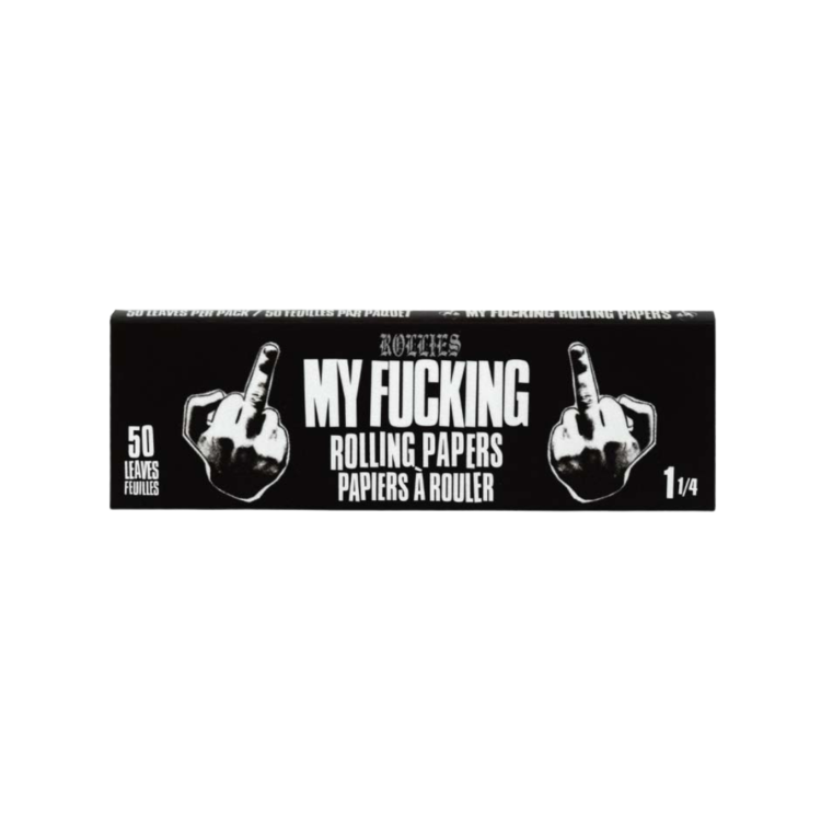 ROLLIES ROLLIES - MY FUCKING Rolling Papers - 1 1/4 Size