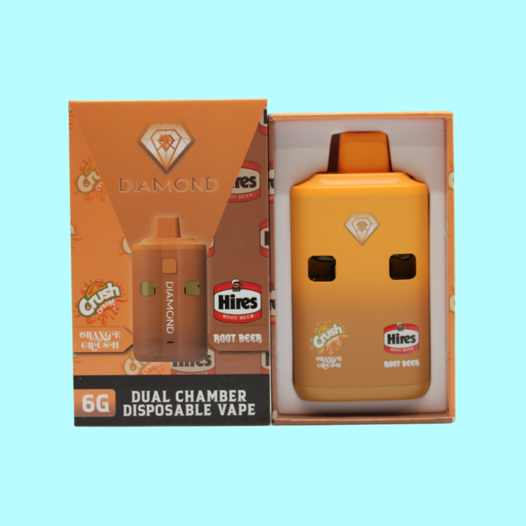 Diamond Extracts Diamond Extracts - Dual Chamber THC Disposable Pen - 6G (3G + 3G)