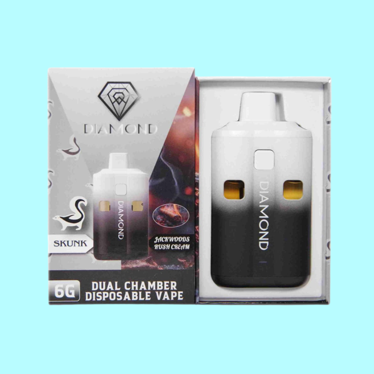 Diamond Extracts Diamond Extracts - Dual Chamber THC Disposable Pen - 6G (3G + 3G)