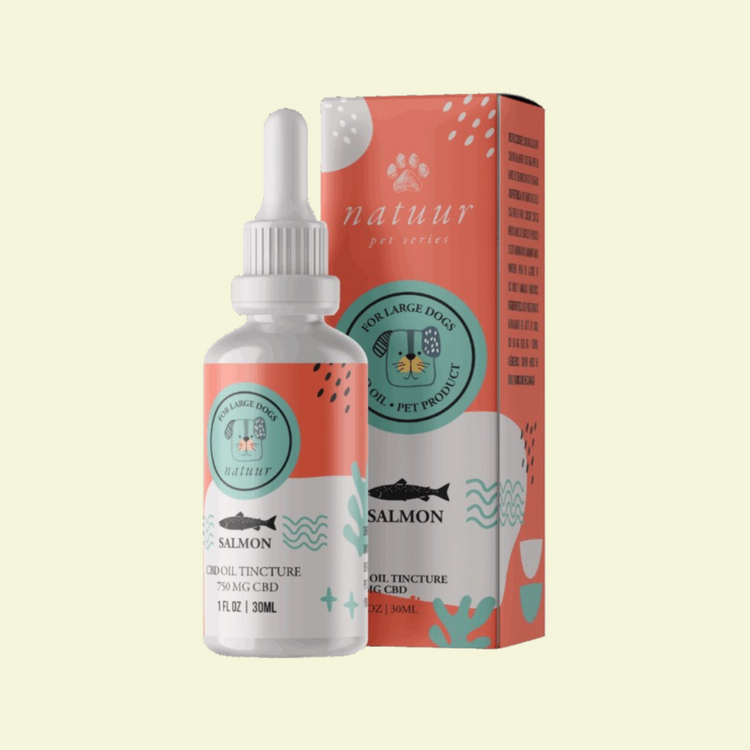 natuur Pet Series natuur Pet Series - Oil Tincture - Salmon - Large Dog - 750mg CBD