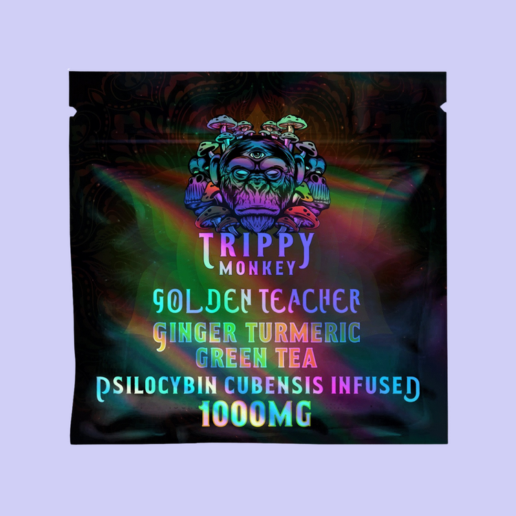 Trippy Monkey Trippy Monkey - Ginger Turmeric Green Tea - 1000mg