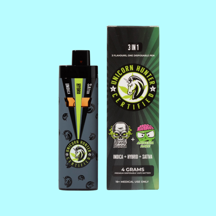 Unicorn Hunter Unicorn Hunter Certified - 3-in-1 Disposable THC Vape (4g)