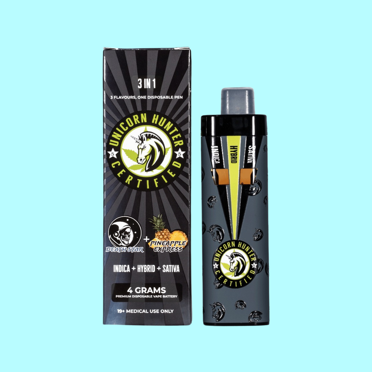Unicorn Hunter Unicorn Hunter Certified - 3-in-1 Disposable THC Vape (4g)