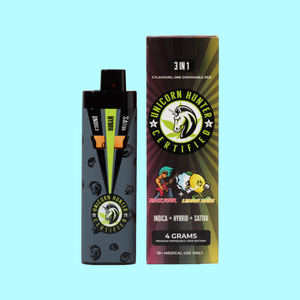 Unicorn Hunter Unicorn Hunter Certified - 3-in-1 Disposable THC Vape (4g)
